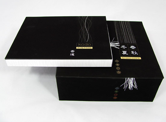 FOUR SEASONS | a set of book & incense kit