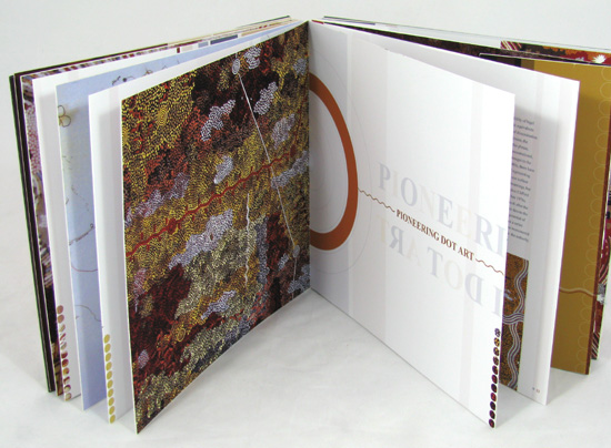 THE ART OF CLIFFORD POSSUM | book design | chapter opening